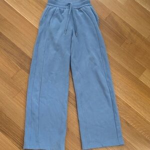 lululemon blue Scuba Wide Leg Pants